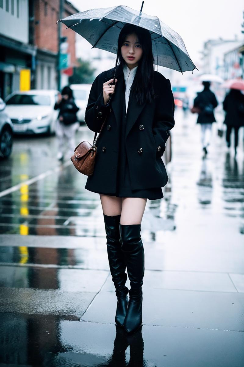 ZARA(like)-CowboyThighBoots 仿ZARA牛仔跟过膝靴- ZCBRealisticVer Showcase | Civitai
